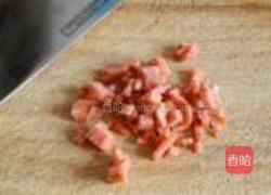 榄菜火腿蛋炒饭的做法图解1