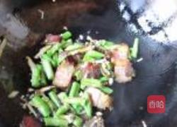 腊肉豆角焖饭的做法图解9