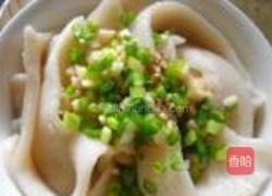 葱香芝麻油泼面的做法图解12