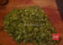 西芹火腿粥的做法图解6