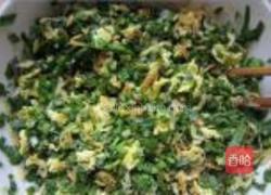 韭菜鸡蛋饺子的做法图解5