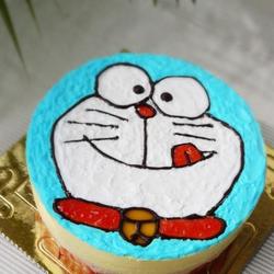 哆啦A梦鲜果芝士蛋糕的做法[图]