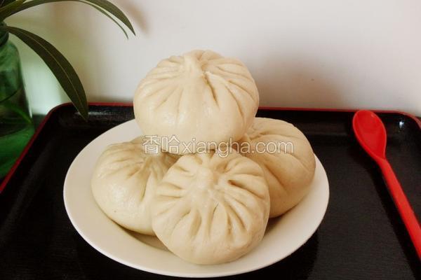素馅包子做法