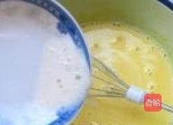 奶茶蜜豆蛋糕卷的做法图解5