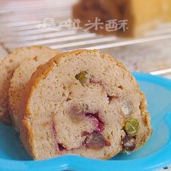 奶茶蜜豆蛋糕卷的做法[图]