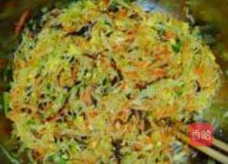 五彩北瓜蒸饺的做法图解11