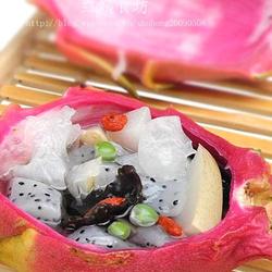 火龙银耳雪梨羹的做法[图]