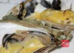 芝士烤生蚝的做法图解4