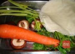 芝麻肉末卷的做法图解1