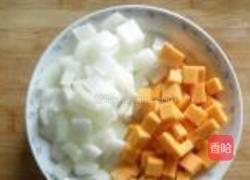 南瓜蛤蜊意面的做法图解2