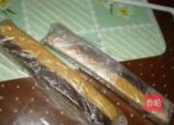 香草可可棋格饼干的做法图解10