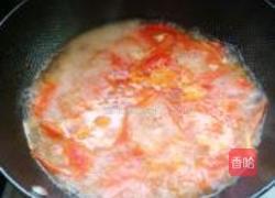 番茄鸡蛋烩饼的做法图解8