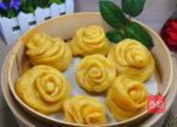 橙香玫瑰馒头的做法图解22