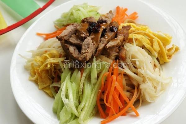 牛肉麻酱凉面