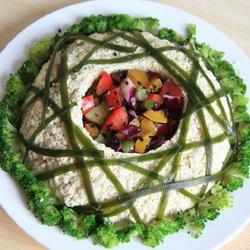 鸟巢豆腐沙拉的做法[图]