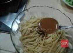 热拌麻酱面的做法图解5