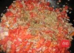 番茄肉酱意面的做法图解5