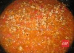 番茄肉酱意面的做法图解6