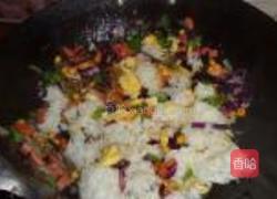 菠萝炒饭的做法图解6