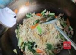 青菜肉丝炒面的做法图解10