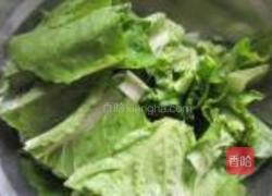 青菜肉丝炒面的做法图解2
