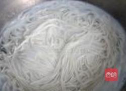 青菜肉丝炒面的做法图解5