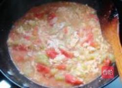 番茄丝瓜卤子面的做法图解10