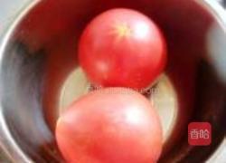 番茄丝瓜卤子面的做法图解1