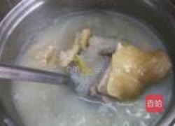 鲜美咸鸡粥的做法图解5