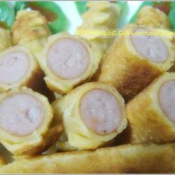 小肉卷锅贴的做法[图]