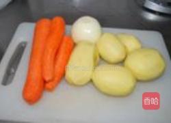 土豆胡萝卜煎饼的做法图解1