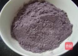 紫糯米团的做法图解4
