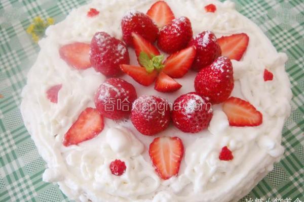 草莓奶油蛋糕