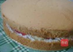 草莓奶油蛋糕的做法图解8
