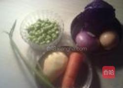 五彩什锦焖饭的做法图解1