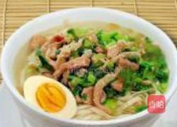 雪菜肉丝面的做法图解14