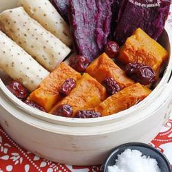 上蒸五福的做法[图]