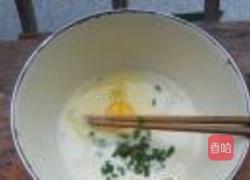 薄荷鸡蛋饼的做法图解2