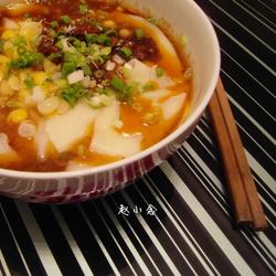 豌豆杂酱铺盖面的做法[图]
