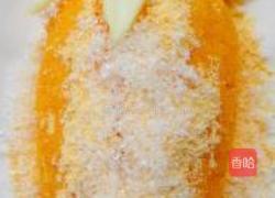 橙汁玉米木瓜的做法图解6