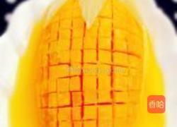 橙汁玉米木瓜的做法图解7