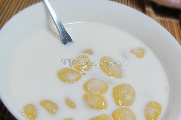 牛奶芒果小圆子