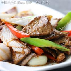 大葱爆炒猪肝的做法[图]