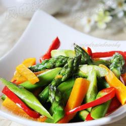 芦笋炒南瓜的做法[图]