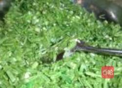 豆角鸡蛋打卤面的做法图解5