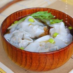 荠菜鲜虾馄饨的做法[图]