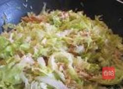 鸡蛋虾米生菜炒饭的做法图解9