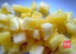 菠萝炒饭的做法图解2