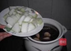 荷香冬瓜煲鸭粥的做法图解15