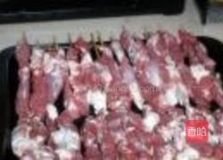 辣椒孜然羊肉串的做法图解4